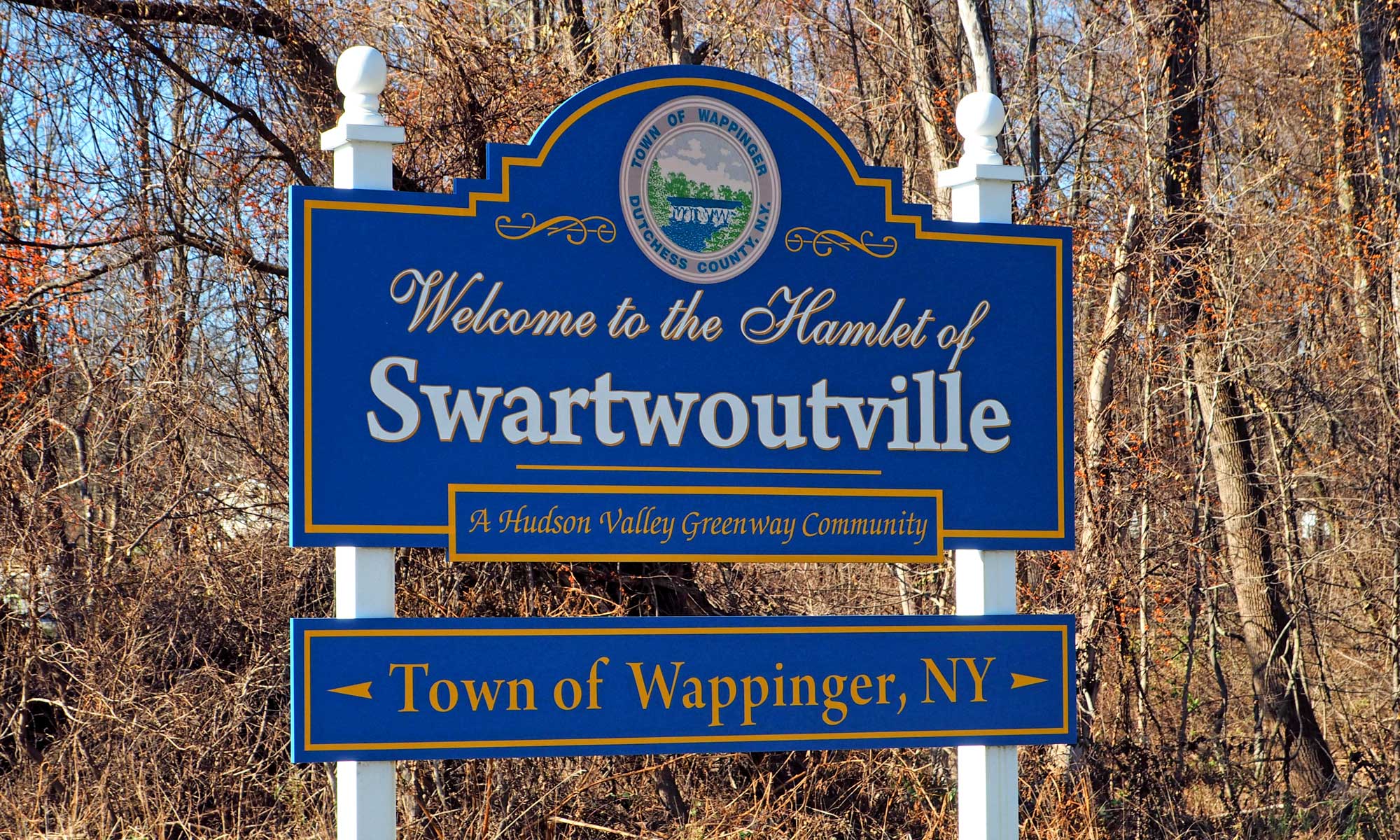 Swartwoutville Village Sign